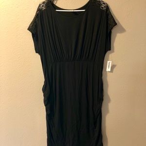 Black old navy maternity dress